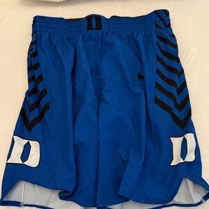 Nike Men’s Duke Blue and Black Men's Athletic Shorts